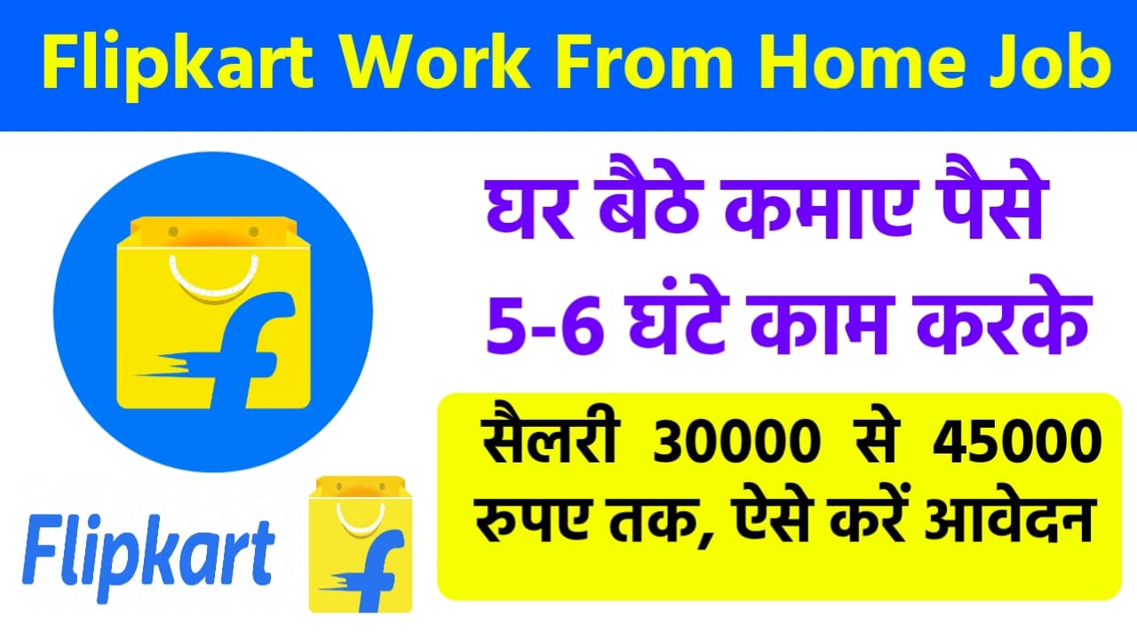 Flipkart Work From Home Job