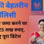 LIC Jeevan Anand Plan 2024 : एलआईसी की पॉलिसी में 45 रुपए जमा करने पर मिलेंगे 25 लख रुपए, देखिए पूरा डिटेल